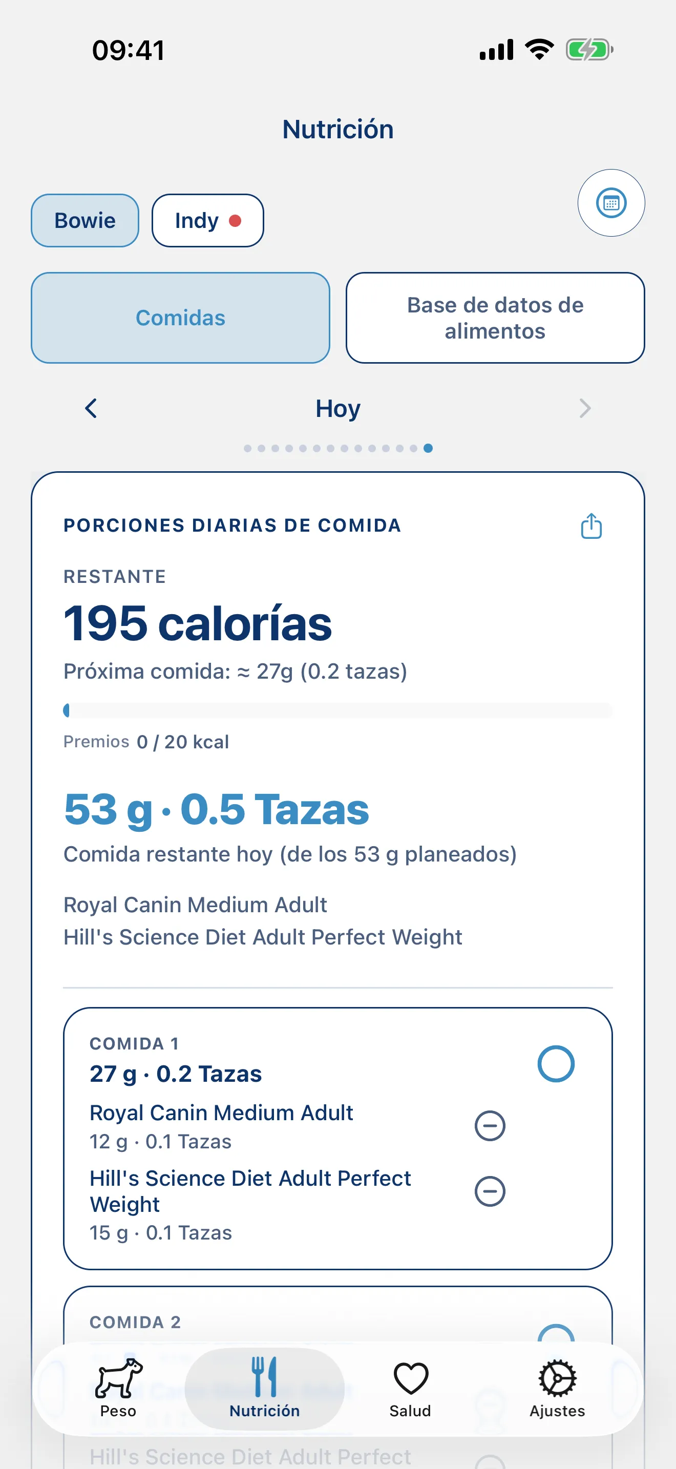 Escanea el envase. Nosotros hacemos los cálculos.