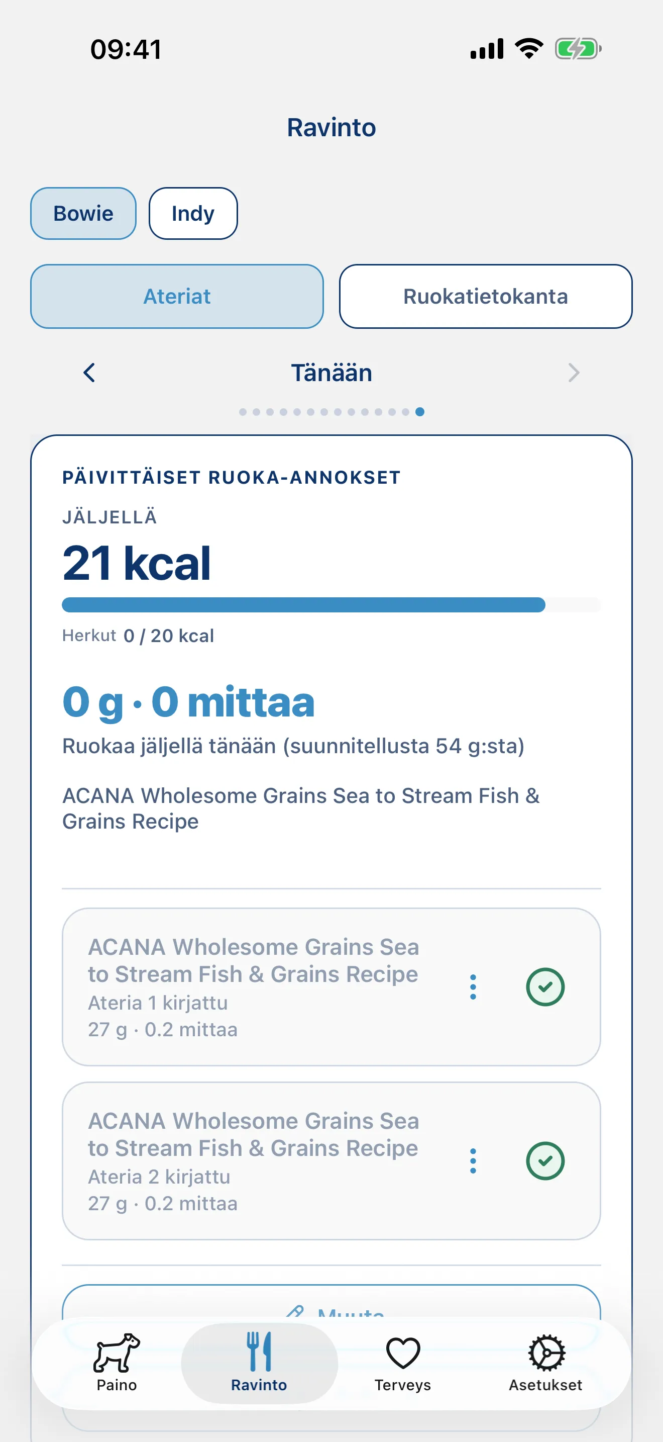Skannaa pakkaus. Me hoidamme laskutoimitukset.