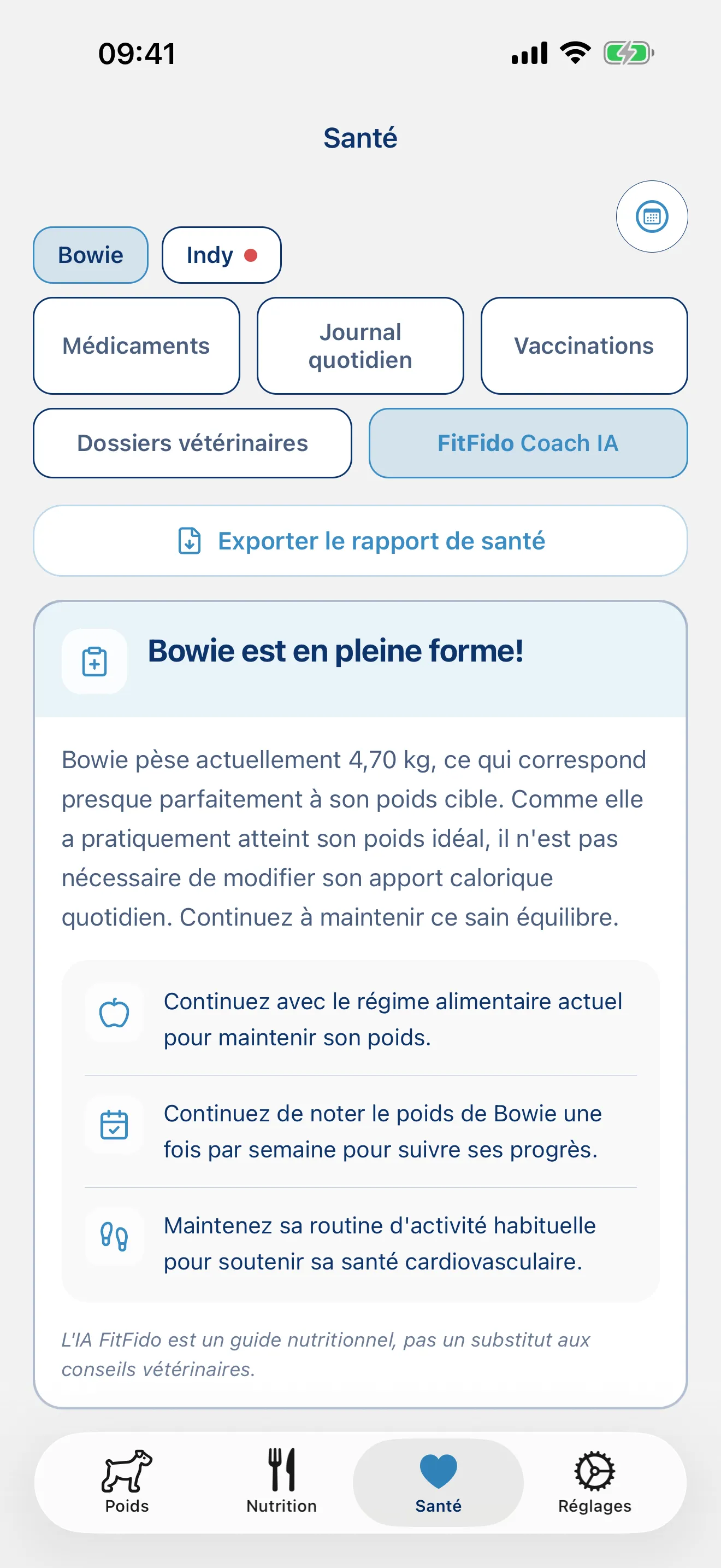 Un coach qui apprend à connaître ton chien.