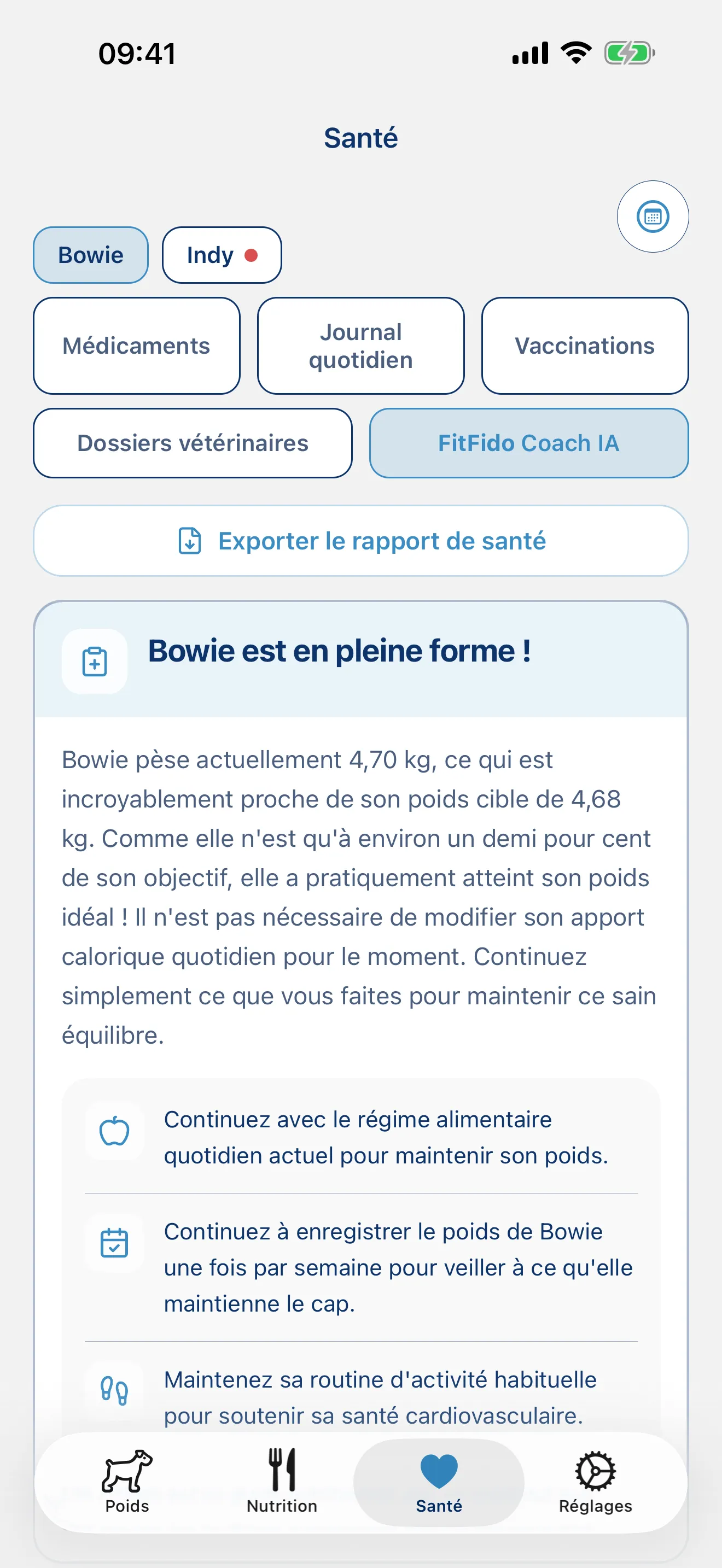 Un coach qui apprend à connaître ton chien.