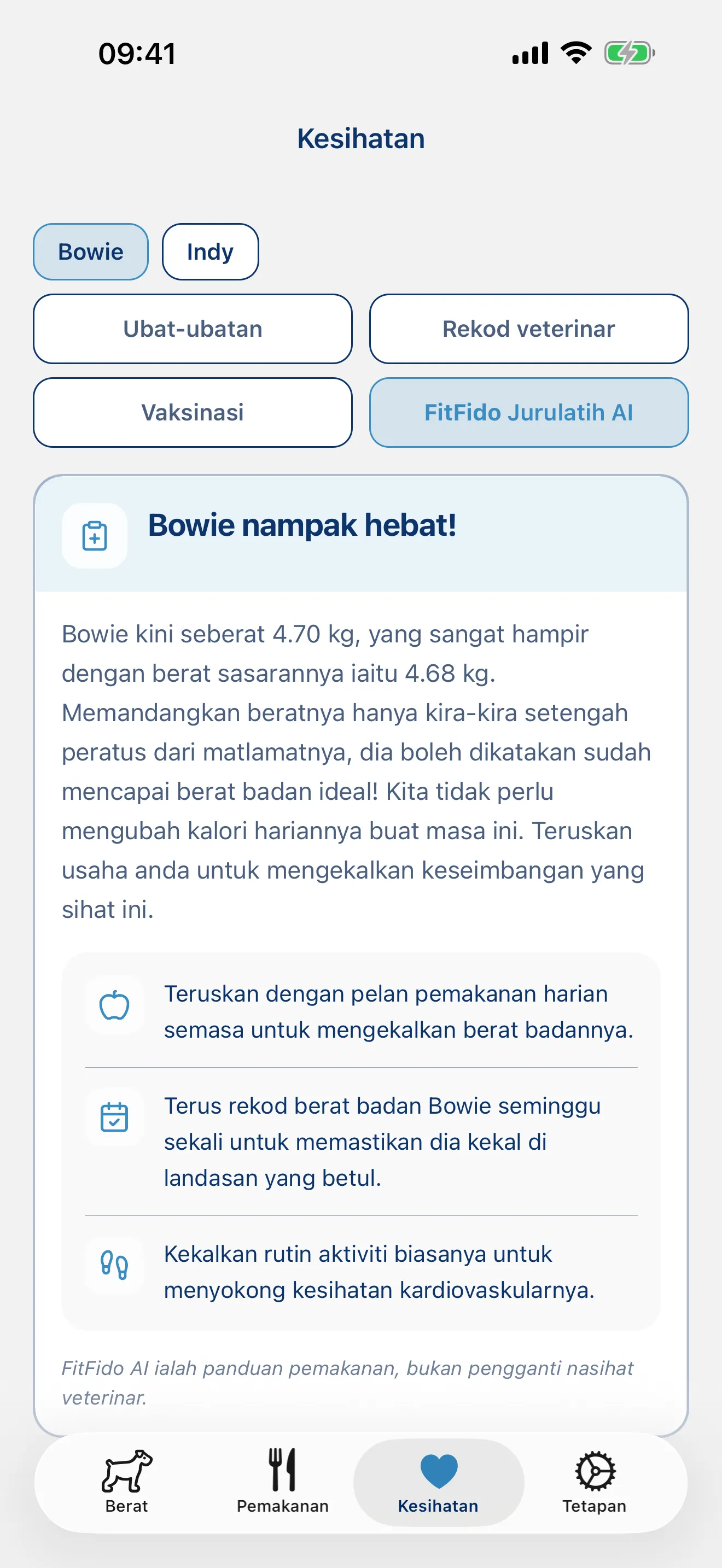 Jurulatih yang mengenali anjing anda.