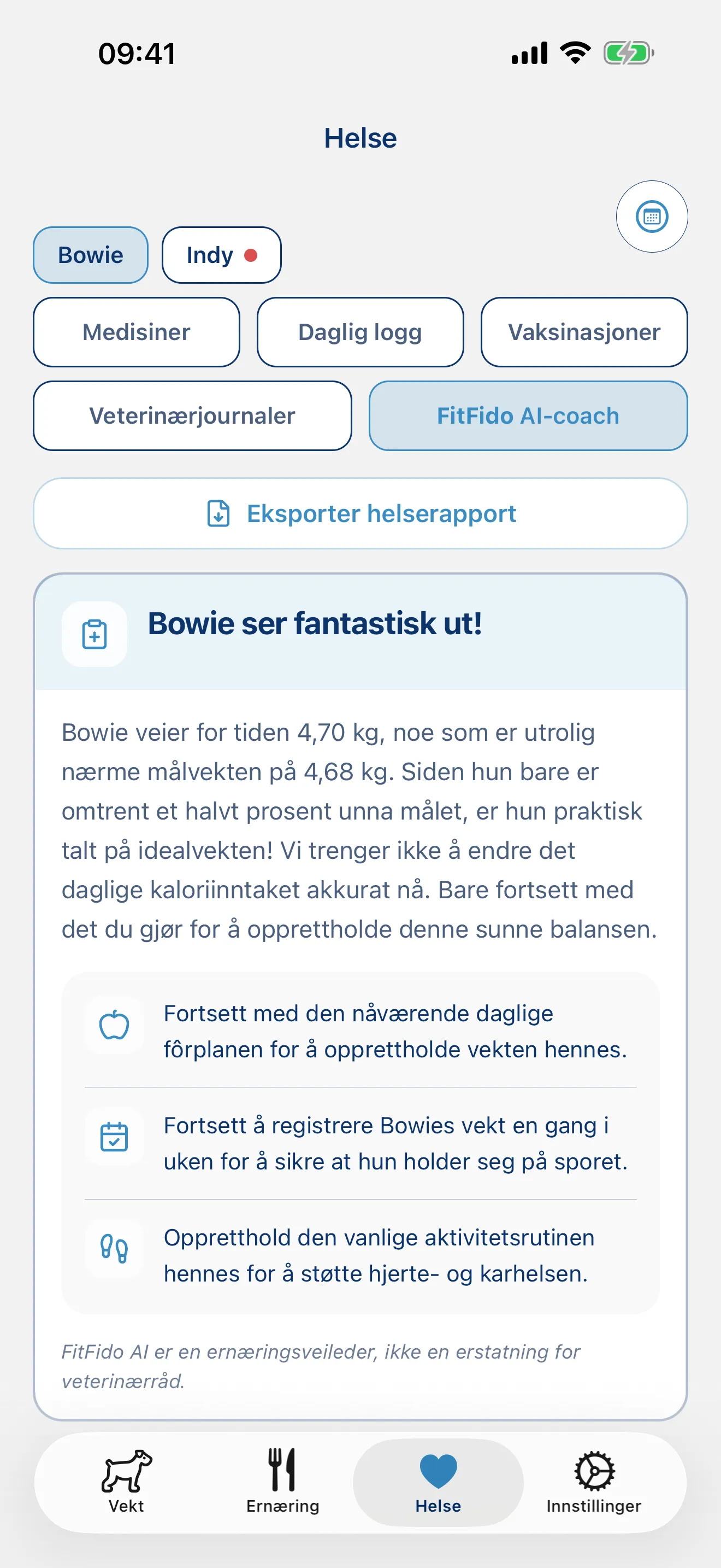 En trener som lærer hunden din å kjenne.