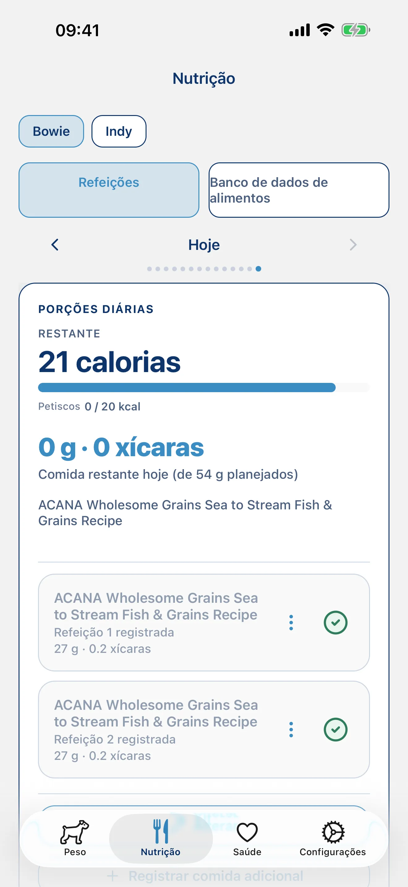 Escaneie o pacote. Nós cuidamos da matemática.
