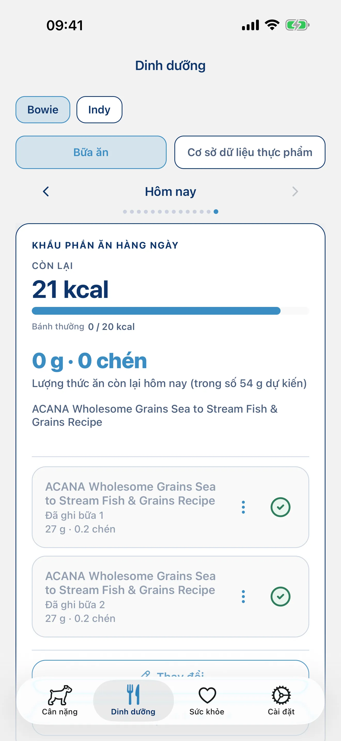 Quét bao bì. Chúng tôi sẽ xử lý các phép tính.